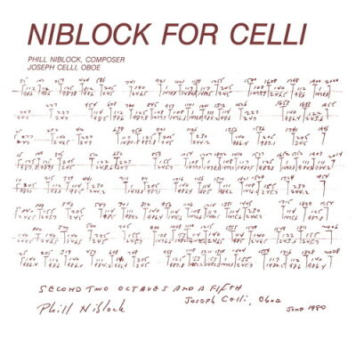 Phill Niblock - Niblock For Celli / Celli Plays Niblock [vinyl]