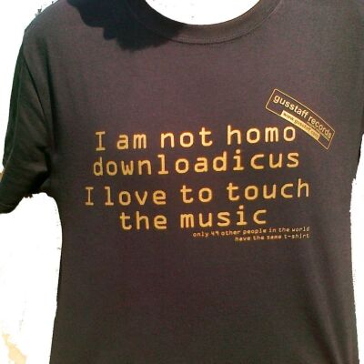 T-Shirt - I am not homo downloadicus [limited]