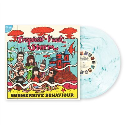 Tropical Fuck Storm - Submersive Behaviour [vinyl clear + aqua blue smoke]